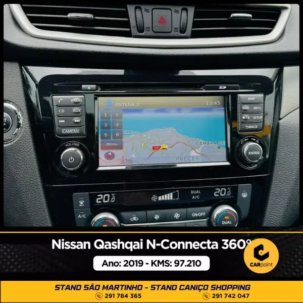 Nissan Qashqai 2019 - 18900 EUR, 97210 km - AUTO.MOTO.pt - 97210km - foto 9 de 10