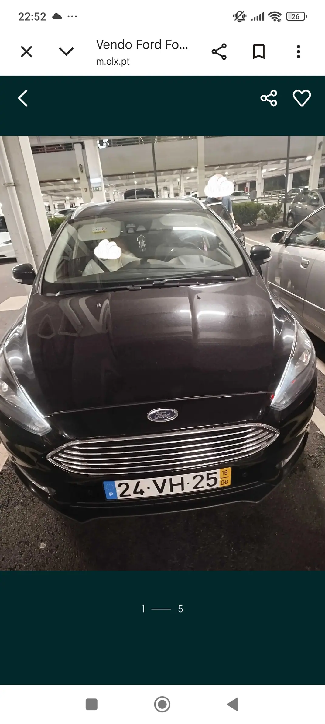 Ford Focus 2018 - 6000 EUR, 278000 km - AUTO.MOTO.pt - 278000km - foto 1 de 5