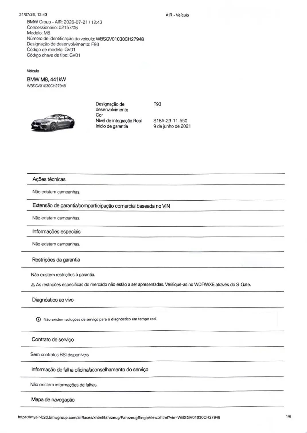 BMW M8 2021 - 114900 EUR, 50082 km - 50082km - foto 68 de 74