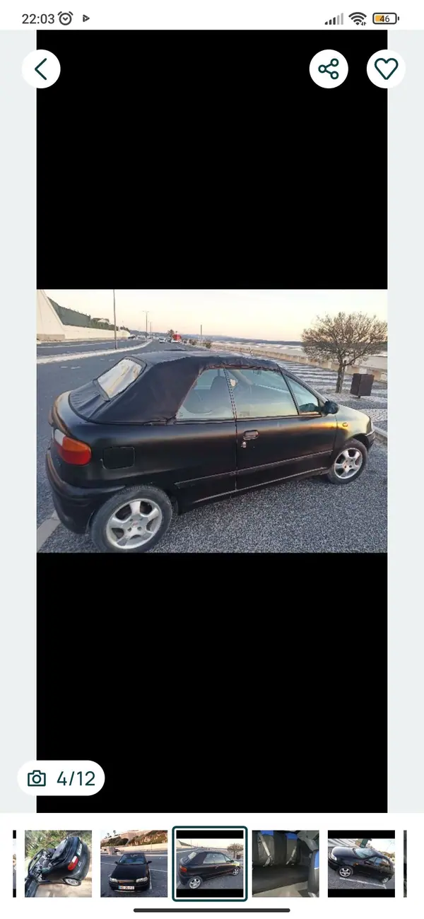 Fiat Punto Cabrio 1995 — foto 2 de 6
