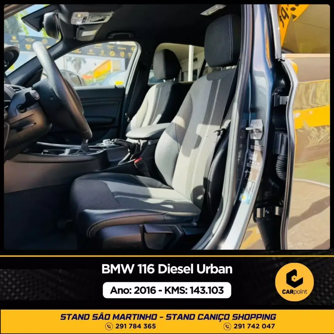 BMW 116 2016 - 15900 EUR, 143103 km - AUTO.MOTO.pt - 143103km - foto 7 de 10