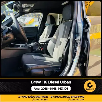 BMW 116 2016 - 15900 EUR, 143103 km - AUTO.MOTO.pt - 143103km - foto 7 de 10