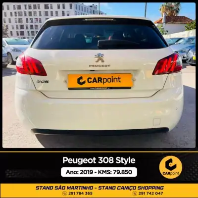 Peugeot 308 2019 - 16900 EUR, 79800 km - AUTO.MOTO.pt - 79800km - foto 6 de 10