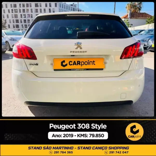 Peugeot 308 2019 - 16900 EUR, 79800 km - AUTO.MOTO.pt - 79800km - foto 6 de 10