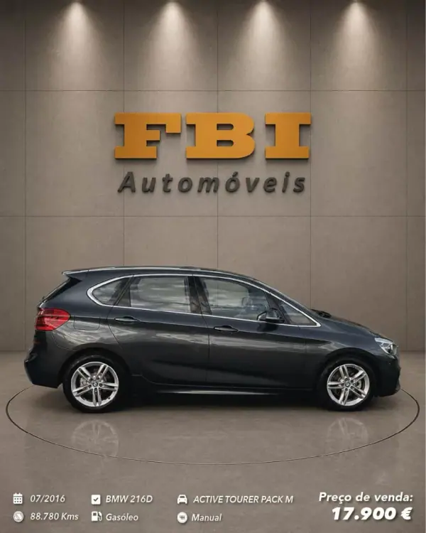BMW 216 Active Tourer 2016 — photo 3 of 6