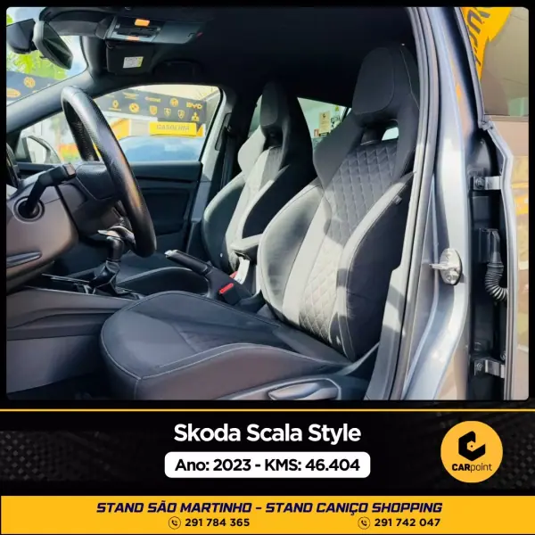 Skoda Scala 2023 - 21900 EUR, 46404 km - AUTO.MOTO.pt - 46404km - foto 7 de 10