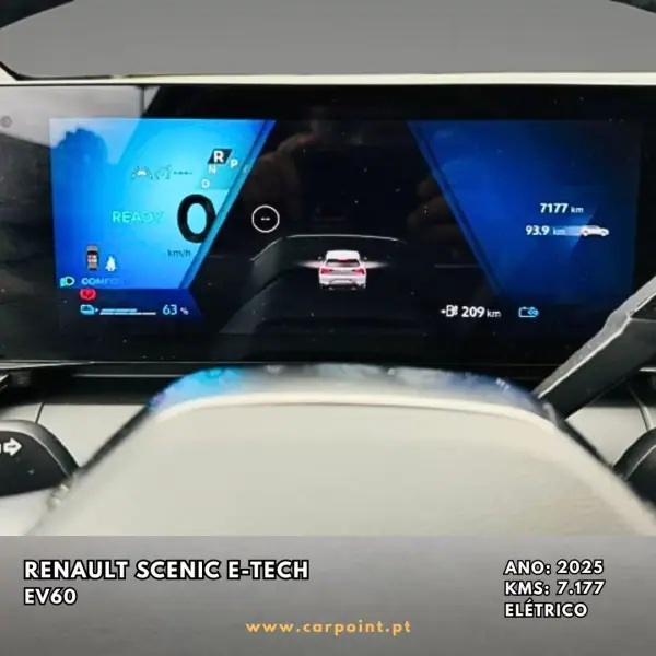 Renault Scénic E-Tech 2025 - 39900 EUR, 7177 km - AUTO.MOTO.pt - 7177km - foto 10 de 10