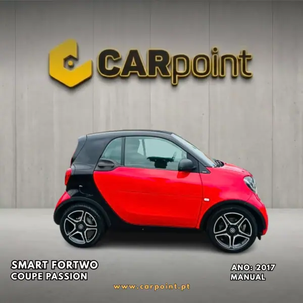 Smart ForTwo Coupé 2017 - 13900 EUR, 63787 km - AUTO.MOTO.pt - 63787km - foto 3 de 10