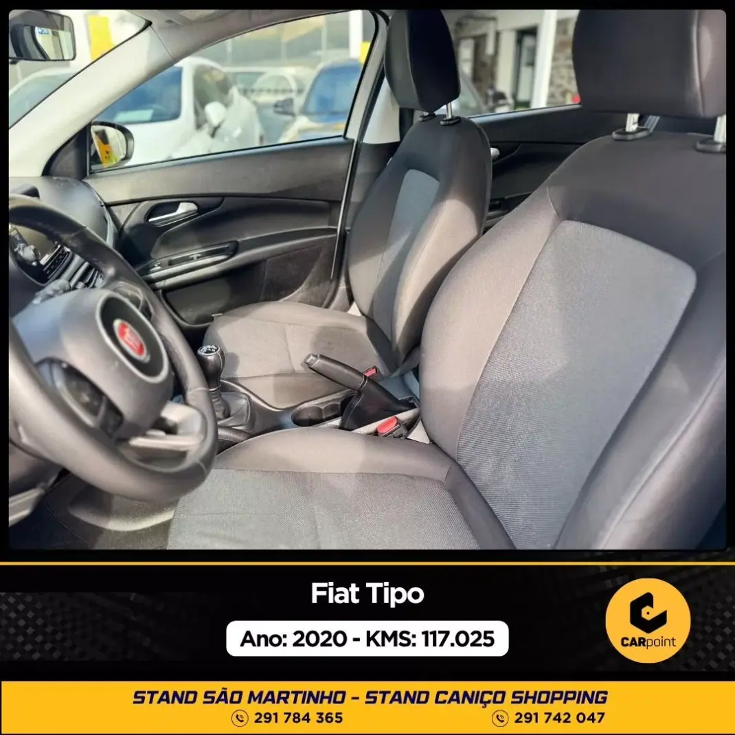 Fiat Tipo 2020 - 11900 EUR, 117050 km - AUTO.MOTO.pt - 117050km - foto 7 de 10
