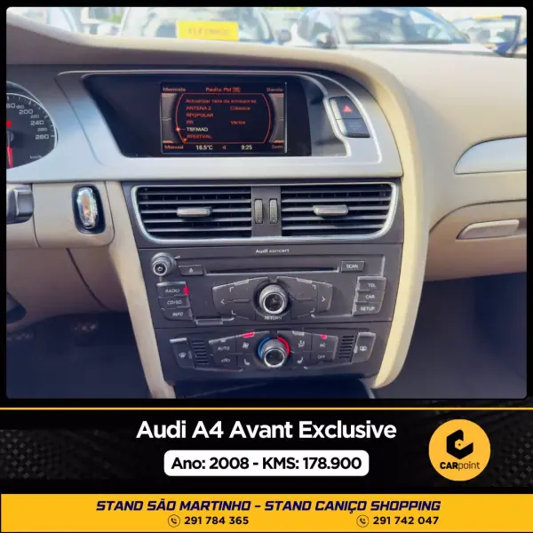 Audi A4 Avant 2008 - 12900 EUR, 178900 km - AUTO.MOTO.pt - 178900km - foto 9 de 10