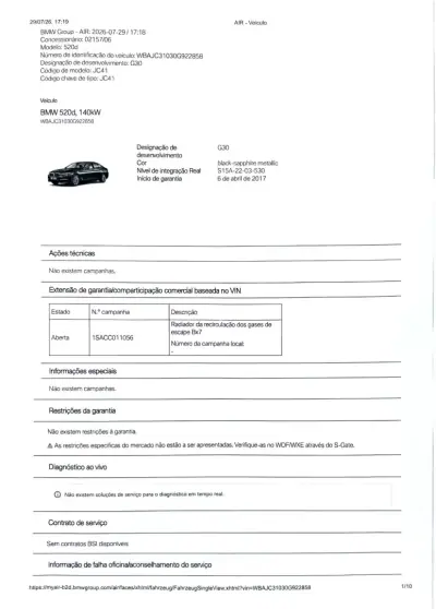 BMW 520 2017 - 19900 EUR, 313208 km - AUTO.MOTO.pt - 313208km - foto 46 de 51