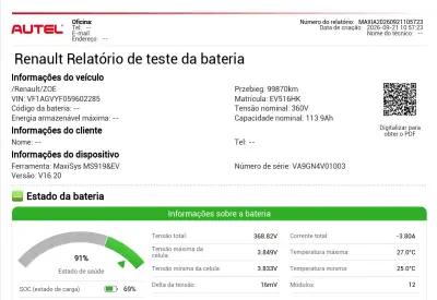 Renault Zoe 2019 - 10500 EUR, 99000 km - 99000km - foto 19 de 19