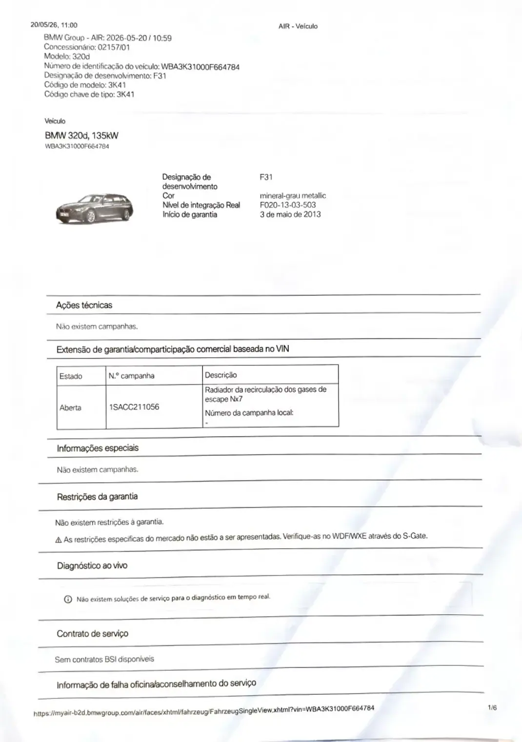 BMW 318 2013 - 18900 EUR, 160296 km - AUTO.MOTO.pt - 160296km - foto 53 de 59