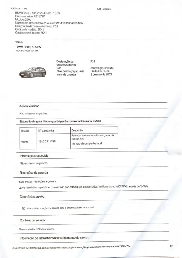 BMW 318 2013 - 18900 EUR, 160296 km - AUTO.MOTO.pt - 160296km - foto 53 de 59