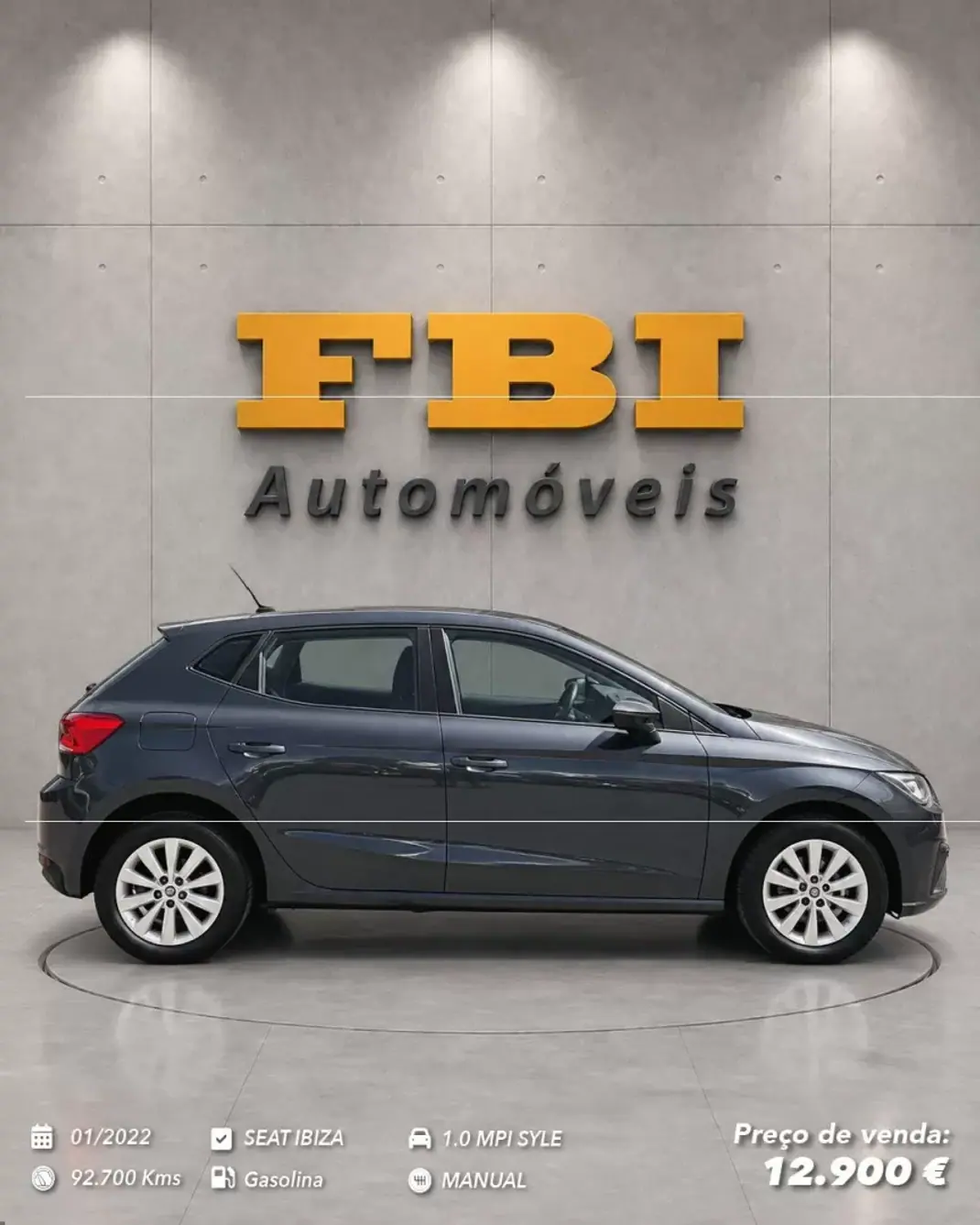 SEAT Ibiza 2022 - 12900 EUR, 92700 km - 92700km - foto 4 de 8