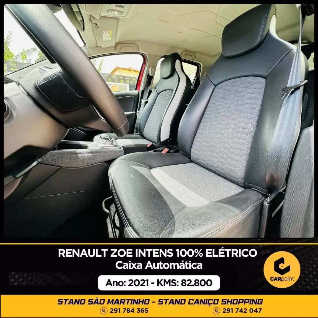 Renault Zoe 2021 - 19750 EUR, 82800 km - AUTO.MOTO.pt - 82800km - foto 7 de 10