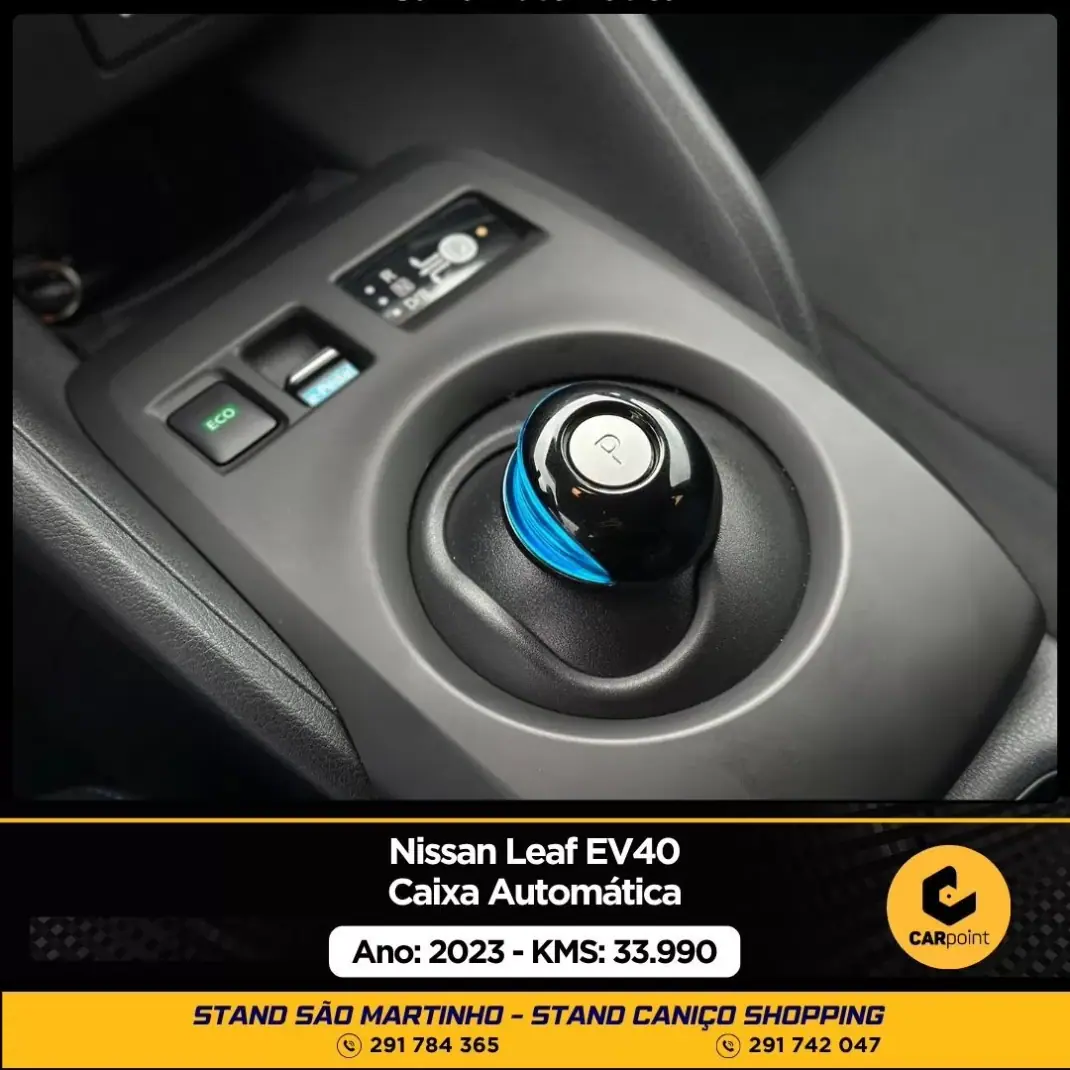 Nissan Leaf 2023 - 22900 EUR, 33990 km - AUTO.MOTO.pt - 33990km - foto 9 de 10