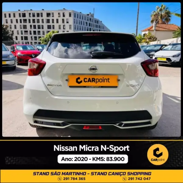 Nissan Micra 2020 - 16900 EUR, 83900 km - AUTO.MOTO.pt - 83900km - foto 3 de 10