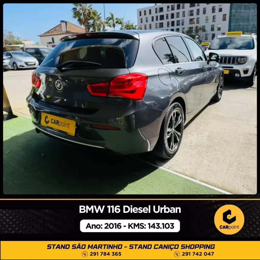 BMW 116 2016 - 15900 EUR, 143103 km - AUTO.MOTO.pt - 143103km - foto 4 de 10