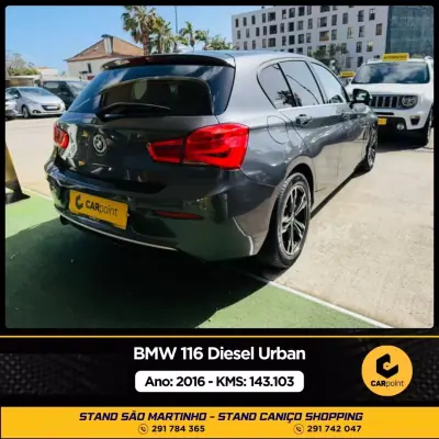 BMW 116 2016 - 15900 EUR, 143103 km - AUTO.MOTO.pt - 143103km - foto 4 de 10