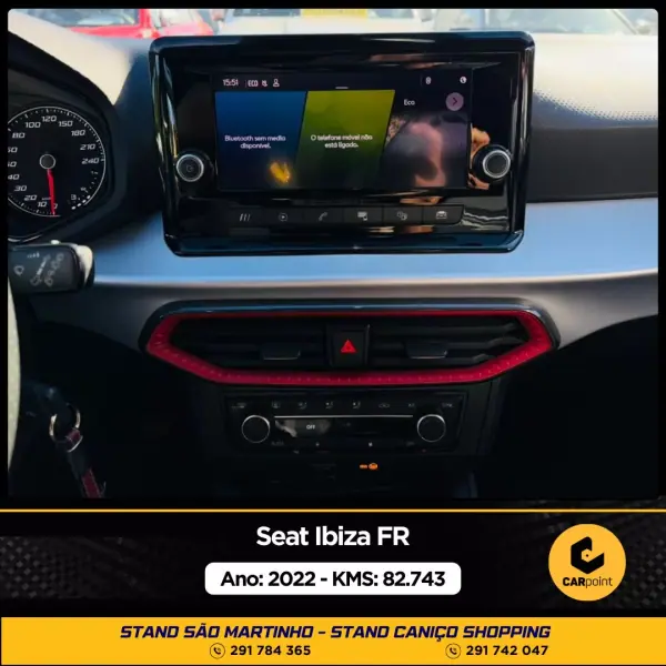 SEAT Ibiza 2022 - 17900 EUR, 82743 km - AUTO.MOTO.pt - 82743km - foto 8 de 10