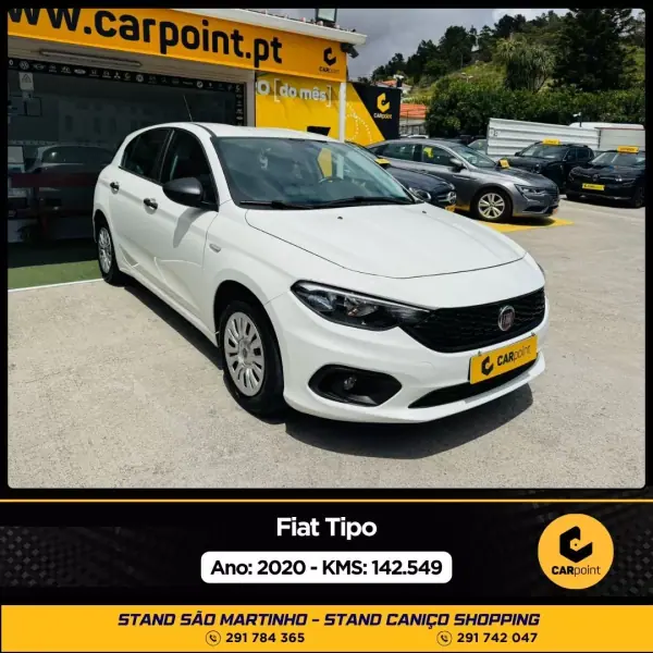 Fiat Tipo 2020 - 11900 EUR, 142600 km - AUTO.MOTO.pt - 142600km - foto 2 de 10