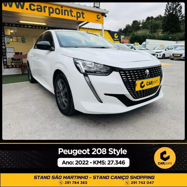 Peugeot 208 2022 - 17900 EUR, 27346 km - AUTO.MOTO.pt - 27346km - foto 2 de 10