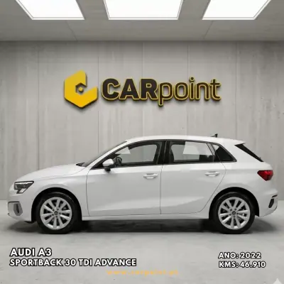 Audi A3 Sportback 2022 - 27750 EUR, 46910 km - AUTO.MOTO.pt - 46910km - foto 3 de 10