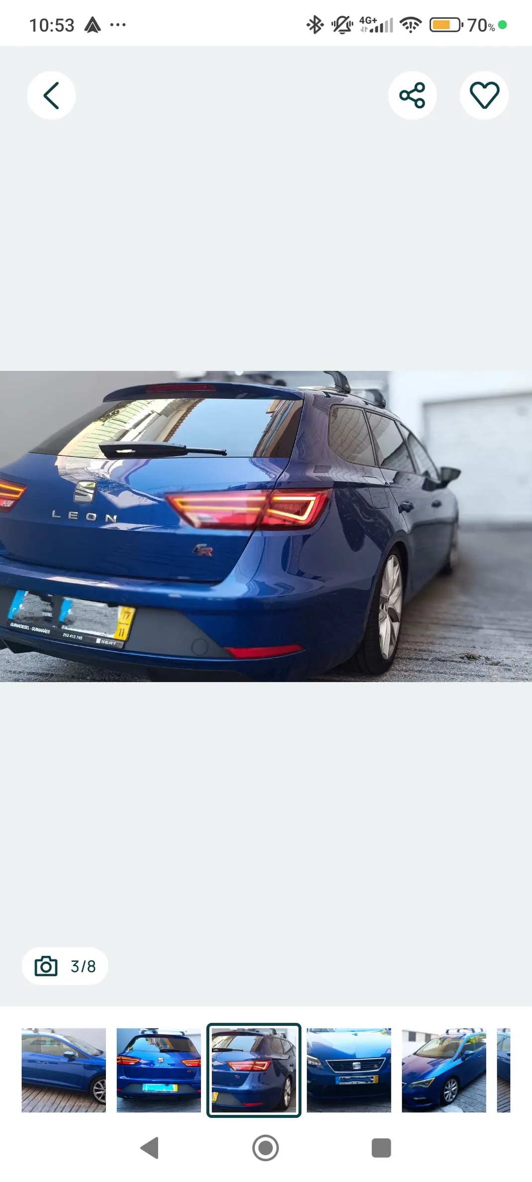 SEAT Leon ST 2017 - 13000 EUR, 170000 km - AUTO.MOTO.pt - 170000km - foto 5 de 13