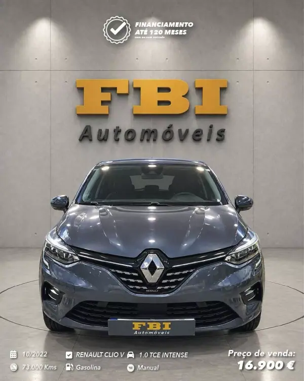 Renault Clio V 1.0 TCE INTENSE 2022 Gasolina