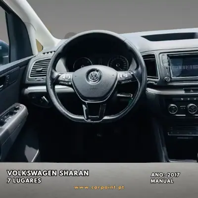 Volkswagen Sharan 2017 - 22900 EUR, 175887 km - AUTO.MOTO.pt - 175887km - foto 6 de 10