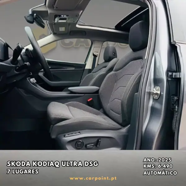 Skoda Kodiaq 2025 - 42900 EUR, 6490 km - AUTO.MOTO.pt - 6490km - foto 7 de 10