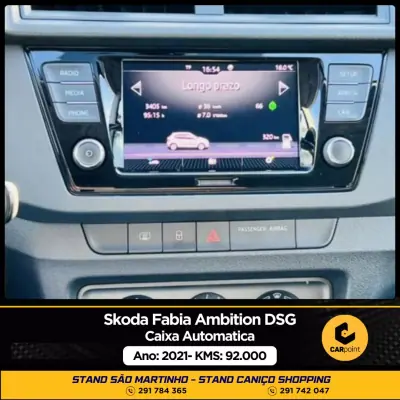 Skoda Fabia 2021 - 17900 EUR, 92000 km - AUTO.MOTO.pt - 92000km - foto 8 de 10