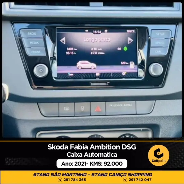 Skoda Fabia 2021 - 17900 EUR, 92000 km - AUTO.MOTO.pt - 92000km - foto 8 de 10