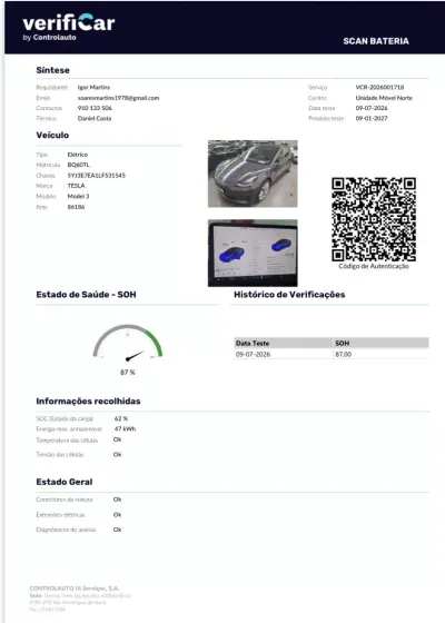 Tesla Model 3 2019 - 21900 EUR, 86000 km - AUTO.MOTO.pt - 86000km - foto 4 de 64