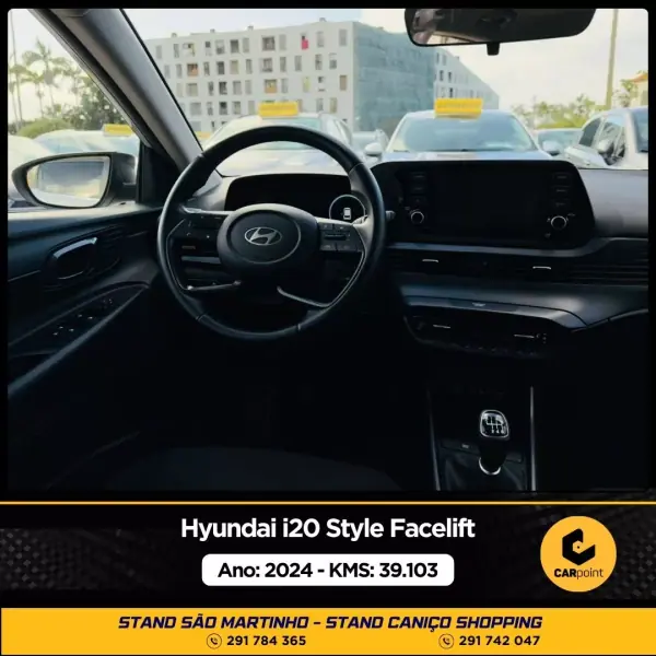 Hyundai i20 2024 - 20900 EUR, 39103 km - AUTO.MOTO.pt - 39103km - foto 6 de 10