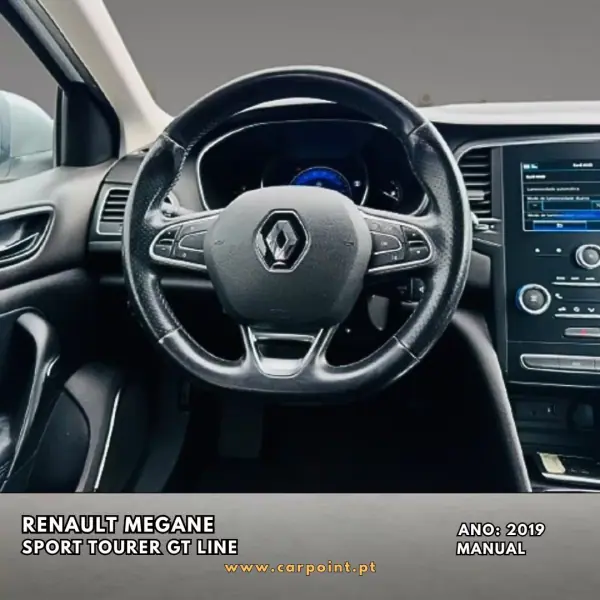 Renault Mégane Sport Tourer 2019 - 17900 EUR, 97310 km - AUTO.MOTO.pt - 97310km - foto 6 de 10