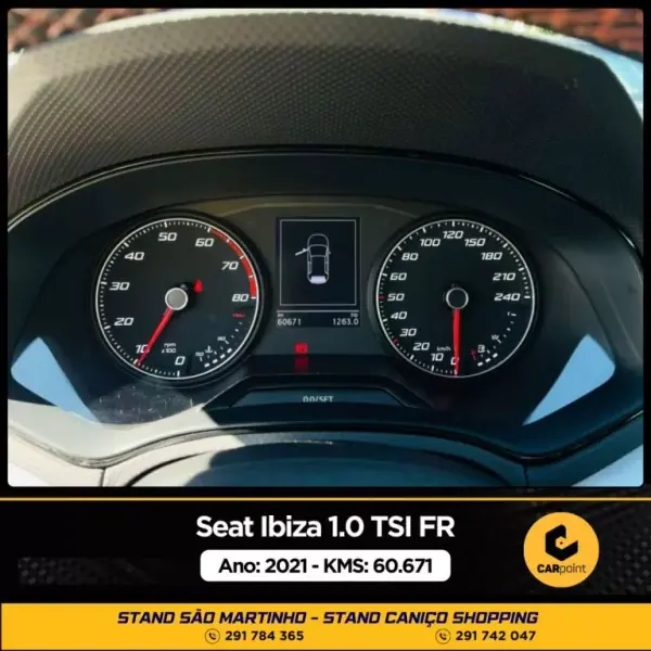 SEAT Ibiza 2021 - 18900 EUR, 60671 km - AUTO.MOTO.pt - 60671km - foto 10 de 10