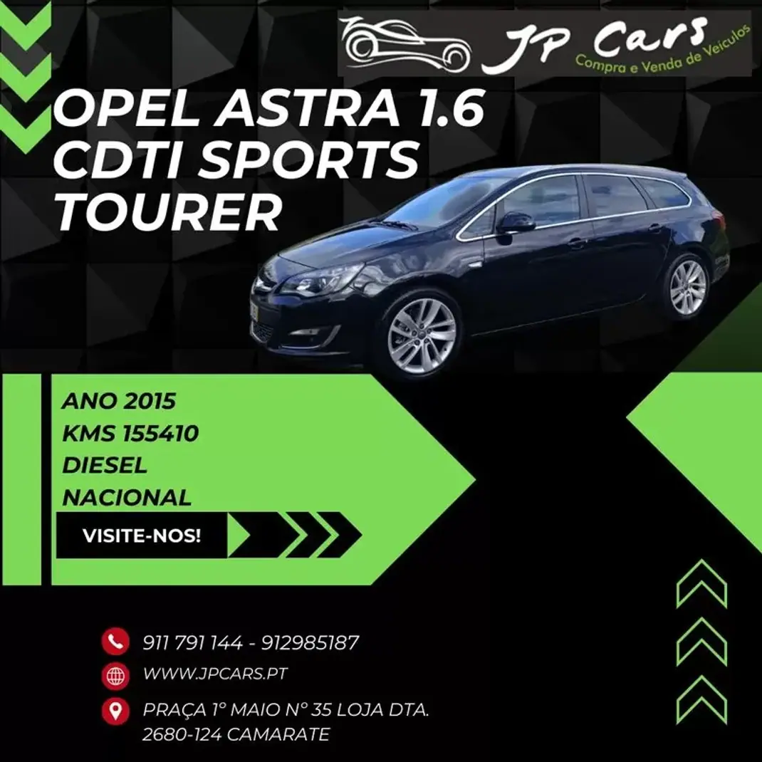 Opel Astra Sports Tourer 2015 - 10500 EUR, 155410 km - AUTO.MOTO.pt - 155410km - foto 1 de 19