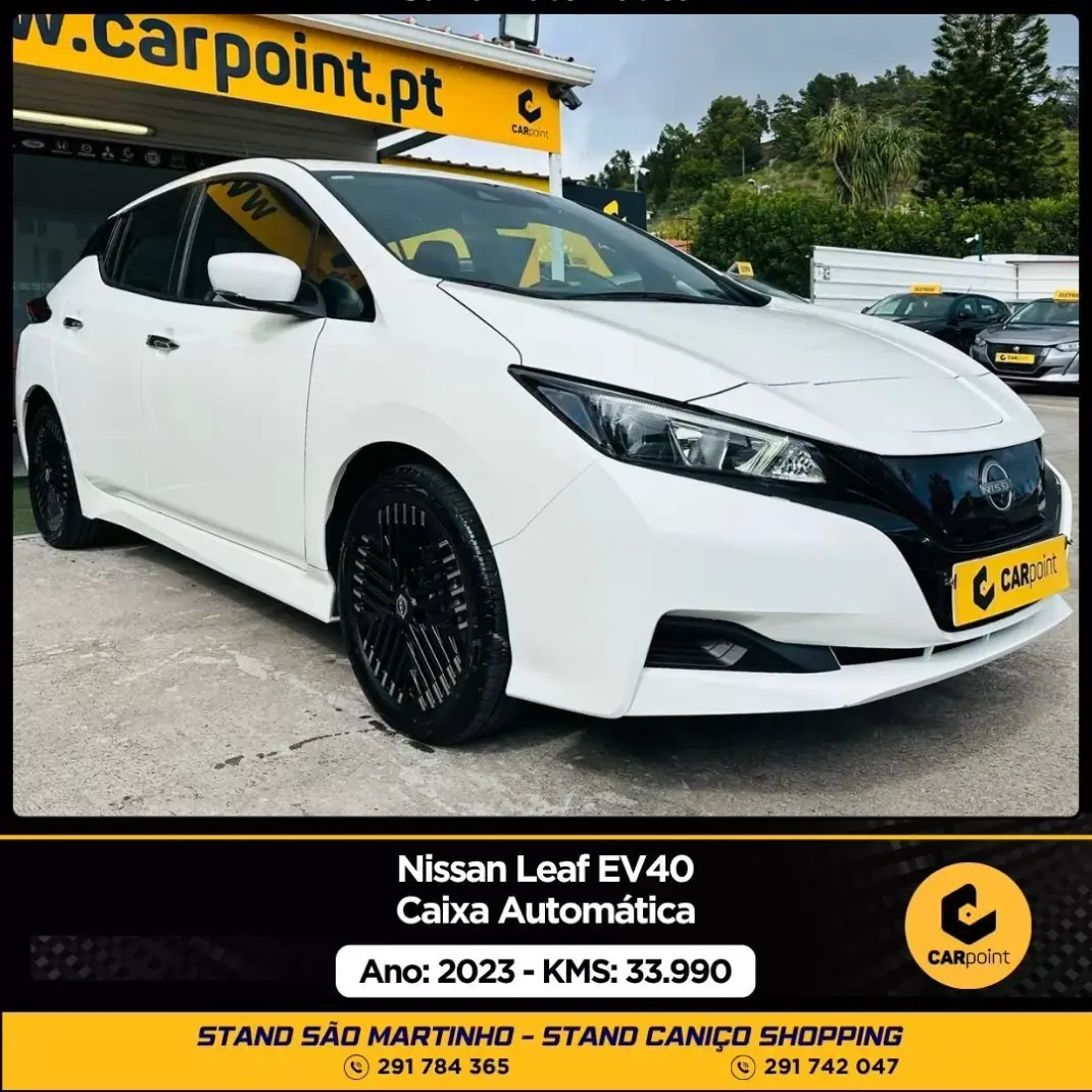 Nissan Leaf 2023 - 22900 EUR, 33990 km - AUTO.MOTO.pt - 33990km - foto 2 de 10