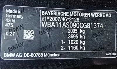 BMW 420 2021 - 41500 EUR, 80000 km - AUTO.MOTO.pt - 80000km - foto 11 de 40