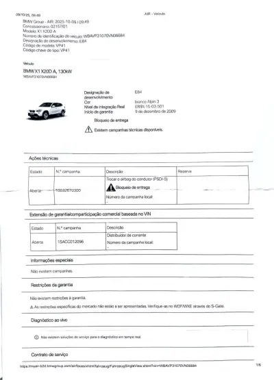 BMW X1 2009 - 13900 EUR, 234438 km - AUTO.MOTO.pt - 234438km - foto 53 de 59