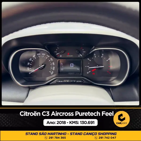 Citroën C3 Aircross 2018 - 13900 EUR, 130900 km - AUTO.MOTO.pt - 130900km - foto 10 de 10