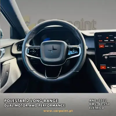 Polestar 2 2022 - 38900 EUR, 60250 km - AUTO.MOTO.pt - 60250km - foto 6 de 10