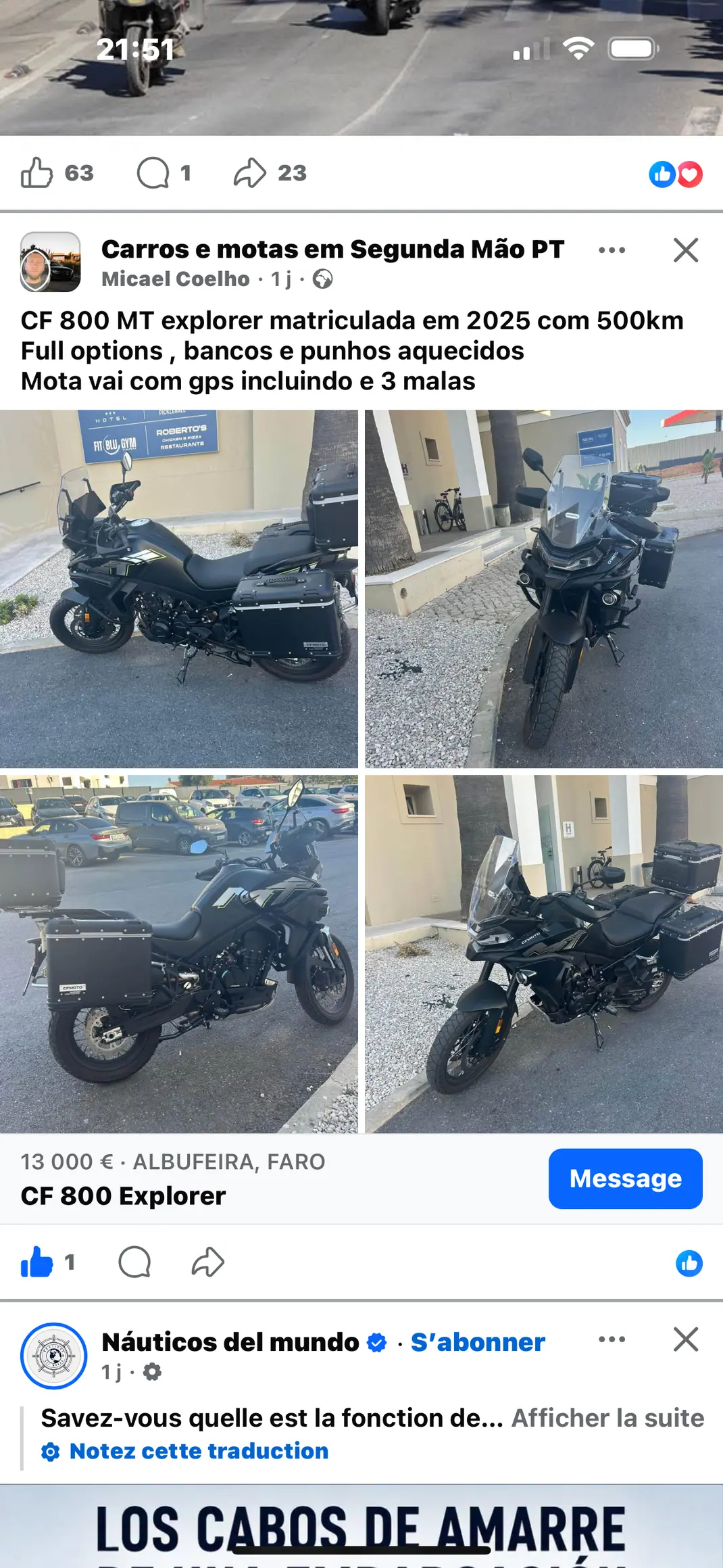 CFMOTO IBEX 800 S 2025 - 10900 EUR, 600 km - AUTO.MOTO.pt - 600km - foto 1 de 1