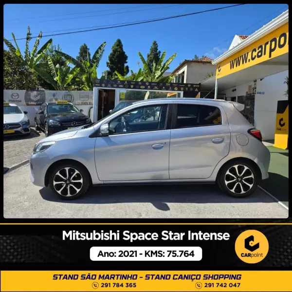 Mitsubishi Space Star 2021 - 12900 EUR, 75764 km - AUTO.MOTO.pt - 75764km - foto 3 de 10