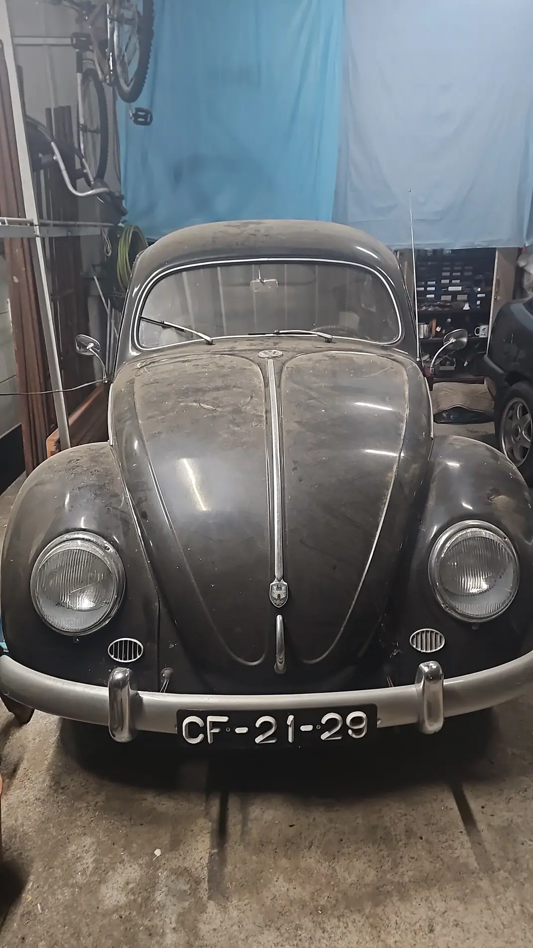 Volkswagen Carocha 1954 - 22000 EUR, 4500 km - AUTO.MOTO.pt - 4500km - foto 4 de 4