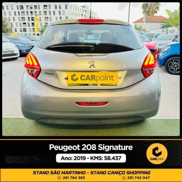 Peugeot 208 2019 - 13900 EUR, 58500 km - AUTO.MOTO.pt - 58500km - foto 4 de 10
