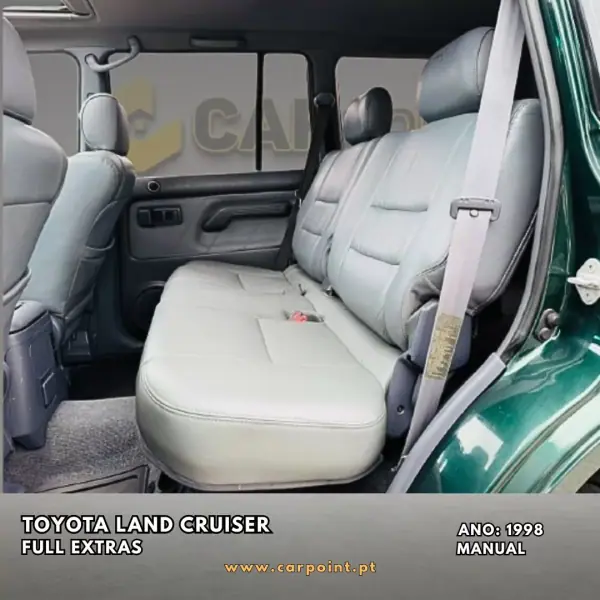 Toyota Land Cruiser 1998 - 21900 EUR, 363241 km - AUTO.MOTO.pt - 363241km - foto 8 de 10