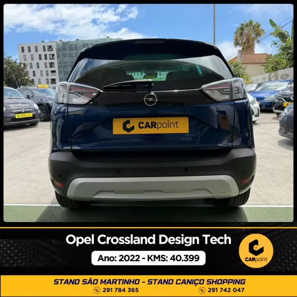 Opel Crossland 2022 - 16900 EUR, 40500 km - AUTO.MOTO.pt - 40500km - foto 5 de 10